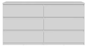 MAO fiókos komód, fehér