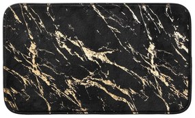 Fekete-aranyszínű fürdőszobai kilépő 45x75 cm Aquamarbre – douceur d'intérieur