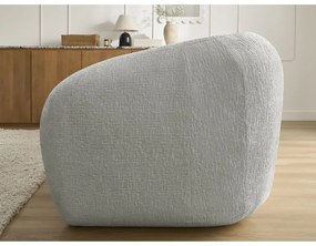 Világosszürke zsenília kinyitható kanapé 228 cm Neyo – Bobochic Paris