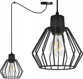 Mennyezeti Lámpa Lógó Csillár Egyetlen Pók Drót Led Lámpabúra