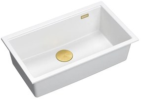 gránit mosogató Logan 110 White