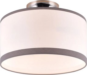 TRIO R61552006 DAVOS Ernyős Mennyezeti Lámpa Fehér, Ezüst E14 IP20