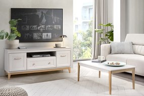 Aldabra Windsor W-12 étkezőasztal, kasmír / természetes tölgy