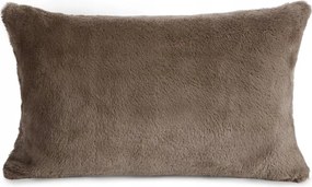 Dekoratív párnahuzat Nina 30x50 Eurofirany bézs szőrme és bolyhos