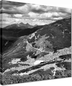 Vászonkép 30x30 Tátra Lengyel hegyek Kilátás