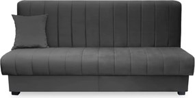 2 db-os szett, ágyazható kanapé szürke színben SIGMA