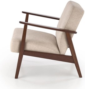 HL KLOKOV retro relax fotel - bézs