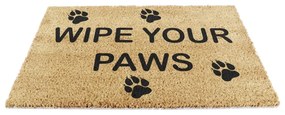 Kókuszrost lábtörlő 40x60 cm Wipe Your Paws – Artsy Doormats