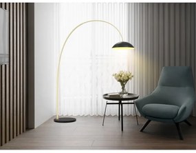 Wofi 3001-104 - LED Dimmelhető állólámpa ROSCOFF LED/21W/230V fekete/arany