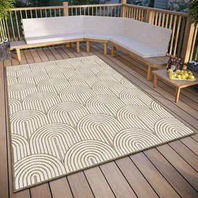 Barna kültéri szőnyeg 240x330 cm Pangli Linen – Hanse Home