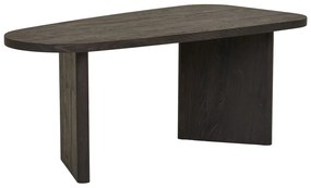 Sötétbarna dohányzóasztal 50x100 cm Melo – House Nordic