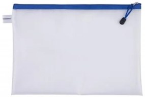 Rendszerező tasak, cipzáras, A4, 343x246 mm, DONAU, kék (D1798101PL10)