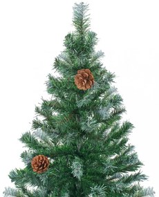 műfenyő fenyőtobozokkal 210 cm