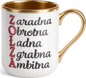 Prémium Bögre Arany Nőnap Vicces Ajándék Nőknek