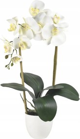 Orchidea művirág pergolán fehér művirág 56 cm művirág