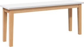 vidaXL tömörfa gumiból pad 110 cm