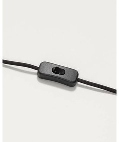 Fekete-aranyszínű asztali lámpa (magasság 60 cm) Natsumi – Kave Home