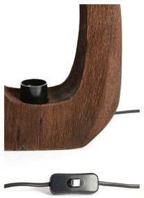 Barna asztali lámpa (magasság 30 cm) Kelafo – Light &amp; Living