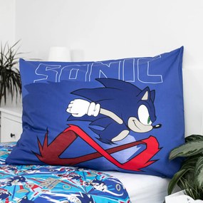 Sonic a sündisznó Let&#039;s go ágyneműhuzat 140×200cm, 70×90 cm