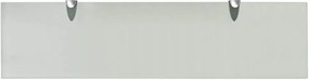 lebegő polc üveg 80x20 cm 8 mm