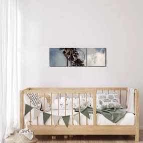 Kép - Pálma dráma (órával) (90x30 cm)