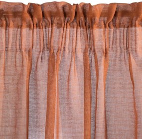 Készfüggöny szalagon 140x300cm Piros