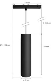 Philips - LED RGB Dimmelhető csillár sínrendszerhez Hue PERIFO LED RGB/5,2W/24V