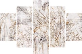 Kép - íriszek (150x105 cm)