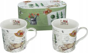 Porcelán Bögrék Dans Le Jardin Kert bögre x Kpl. 2 db