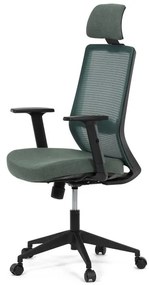 Forgószék szinkronmechanikával, zöld hálós kivitel. KA-V3329 GRN