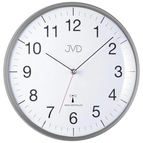 Rádióvezérlésű műanyag óra JVD RH16.2 szürke