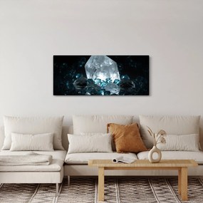 Kristály képe (120x50 cm)