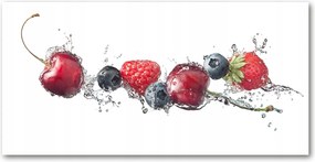 Fotó kép edzett üveg Erdei gyümölcsök 140x70