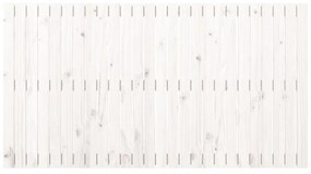 fehér tömör fenyőfa fali fejtámla 166x3x90 cm