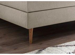 Bézs boxspring ágy 160x200 cm Massello – Meise Möbel