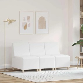 Karfa Nélküli Modularis Kanapé Egység 3 pcs Fehér