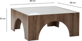 Seine - Walnut, Dark Grey