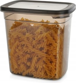 Konyhai Tartály Ömlesztett Élelmiszerek Számára, Légmentesen Záródó Fedéllel 1,85L