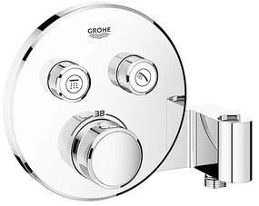 GROHE 29120000 - GROHTHERM SMARTCONTROL termosztátos falba süllyesztett zuhanycsaptelep + krómozott tartó