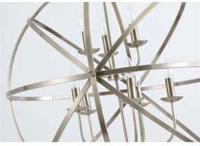 Searchlight 2478-8AB - Láncos csillár ORBIT 8xE14/60W/230V sárgaréz