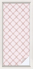 Ablakfólia öntapadós Adatvédelem Virágos minták 50x116 cm