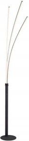 Led állólámpa Leuchten Direkt Just Light, fekete, 3 karú, 18W, 2200lm,