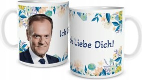Donald Tusk vicces bögre Ich Liebe Dich! ajándék