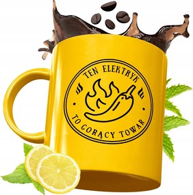 Arany Prémium Bögre Villanyszerelőnek Ajándék Nyomtatott Fotóval