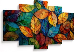 Kép - Levélmozaik (150x105 cm)