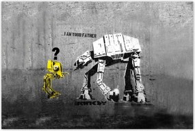 Poszterek 120x80 Banksy I am your father
