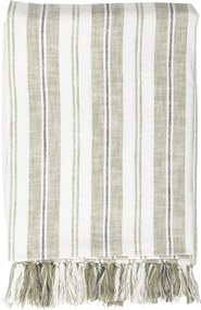 Zöld pamut takaró 150x200 cm Indira – Tiseco Home Studio