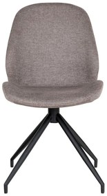 Szürke étkezőszék szett 2 db-os Monte – House Nordic