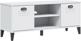 vidaXL VIKEN fehér szerelt fa cipőtároló pad 106 x 35 x 45 cm