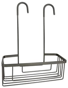 Gedy - SMART akasztós zuhanypolc 37,5x30 cm metál szürke